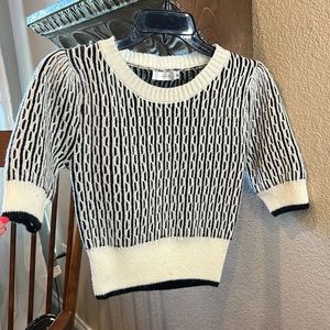 Cropped sweater